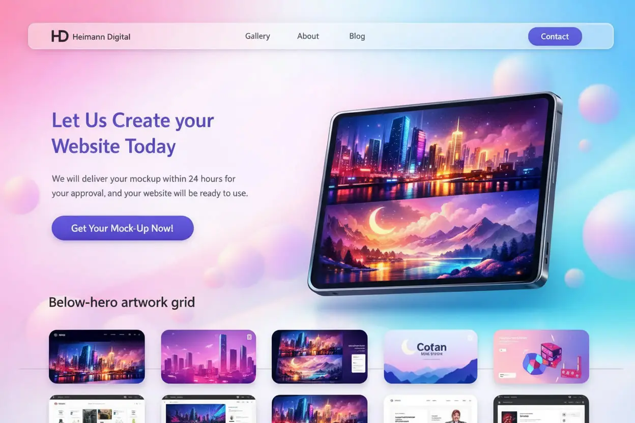 UI/website interface design